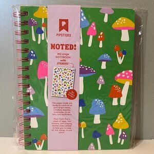 Pipsticks Mushroom Medley Spiral Notebook